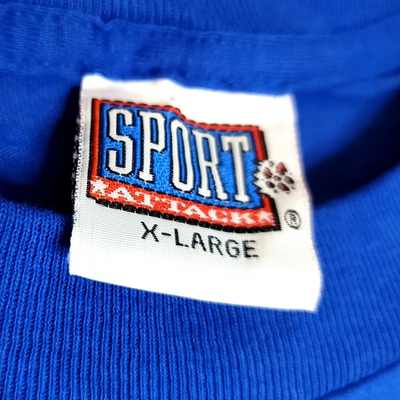 Vintage 1999 Chris Pronger, Pavol Demitra and Pierre Turgeon STL Blues Tee - Picture 6 of 6